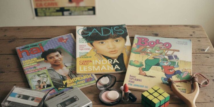 majalah jadul Hai, Gadis, Bobo