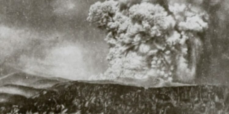 Dahsyatnya Letusan Gunung Krakatau yang Menguncang Dunia